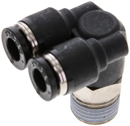 IQSYL 146, Y-úhlová nástrčná spojka R 1/4"x6 mm, IQS standard