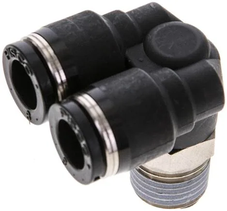 IQSYL 148, Y-úhlová nástrčná spojka R 1/4"x8 mm, IQS standard