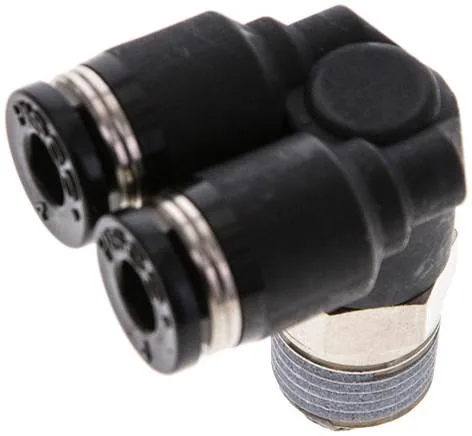 IQSYL 184, Y-úhlová nástrčná spojka R 1/8"x4 mm, IQS standard