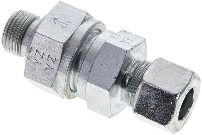 RHZ 12 LR, Hydraulický zpětný ventil 12 L (M18x1,5)-G 3/8", Ocel pozinkovaná