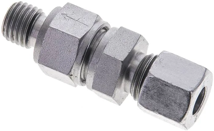 RHZ 8 LM, Hydraulický zpětný ventil 8 L (M14x1,5)-M 12x1,5, Ocel pozinkovaná