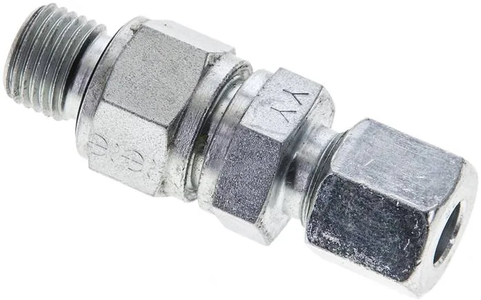 RHZ 8 LR, Hydraulický zpětný ventil 8 L (M14x1,5)-G 1/4", Ocel pozinkovaná