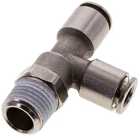 RIB 03 06 13 C, Nástrčné spojky k zašroubování LE s kónickým závitem (polohovatelné)