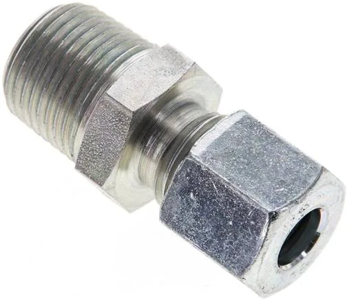 GE 8 LR 3/8 NPT, Rovná šroubení se šrouby, závit NPT