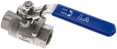 KH 10 ES E, Kulový kohout z nerezové oceli, Eco-Line, G 1", 0 až 63 bar