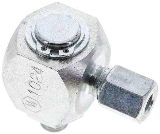 DREH 6 LM, Úhlové otočné šroubení do 10 ot/min*, metrické