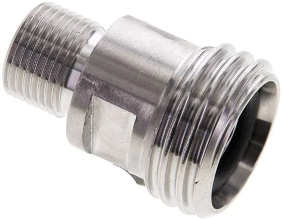 DNMA 3810 ES, Hrdla pro zašroubování se závitem (mlékárenský závit), DIN 11851