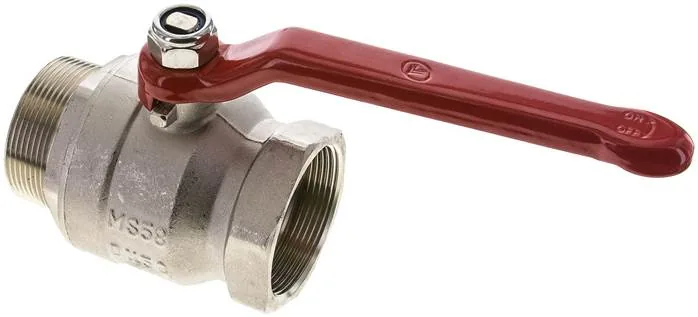 KH 20 B IA E, Mosazný kulový kohout, Eco-Line, R 2" / Rp 2", 0 až 25 bar