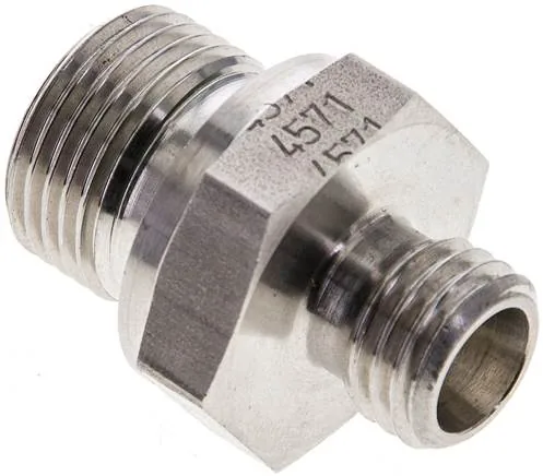 XGE 6 LR 3/8 ES ED, Rovná šroubení k našroubování elastomerového těsnění, závit G