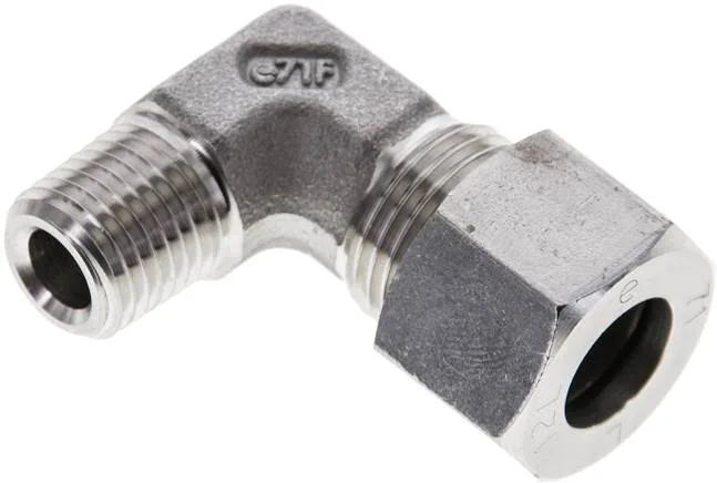 WE 12 LR 1/4 ES NPT, Zásuvné šroubení L, závit NPT