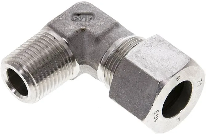 WE 16 SR ES NPT, Zásuvné šroubení L, závit NPT