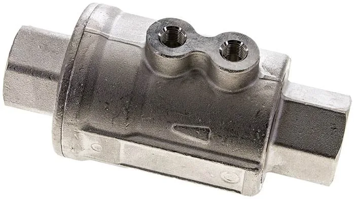 VIP 34 MS-V, Uzavírací ventil VIP, dvojčinný, těsnění FKM, G 3/4", Mosaz