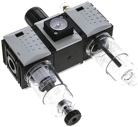 CL 0143-10 F, Jednotky údržby vzduchu 3dílné – konstrukční řada Futura 0, 800 l/min
