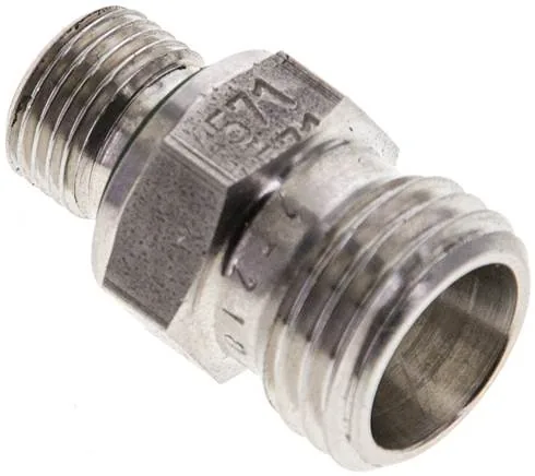 XGE 8 LR 1/8 ES ED, Rovná šroubení k našroubování elastomerového těsnění, závit G