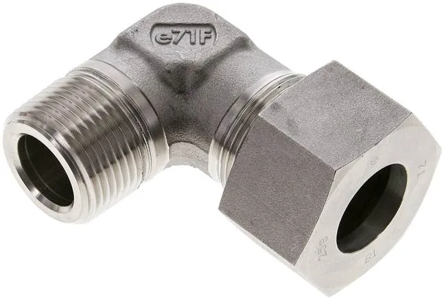 WE 25 SR ES NPT, Zásuvné šroubení L, závit NPT