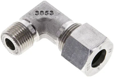 WE 12 SR ES NPT, Zásuvné šroubení L, závit NPT