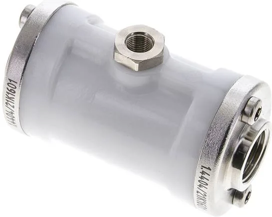 QVMC 12-AB, Pneumatický hadicový ventil, G 1/2", hliník