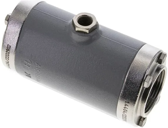 QVMC 114-AB, Pneumatický hadicový ventil, G 1-1/4", hliník