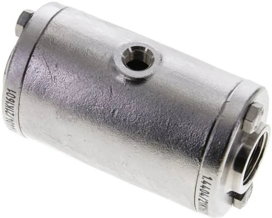 QVMC 12 ES-AB, Pneumatický hadicový ventil, G 1/2", Nerezová ocel
