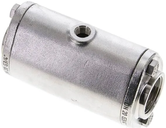 QVMC 34 ES-AB, Pneumatický hadicový ventil, G 3/4", Nerezová ocel