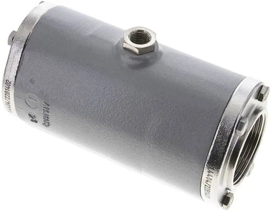 QVMC 112, Pneumatický hadicový ventil, G 1-1/2", hliník
