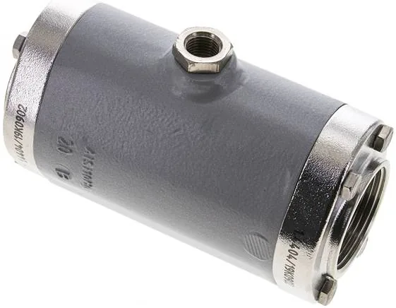 QVMC 114-EP, Pneumatický hadicový ventil, G 1-1/4", hliník