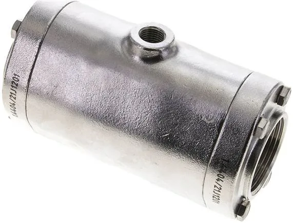 QVMC 114 ES, Pneumatický hadicový ventil, G 1-1/4", Nerezová ocel