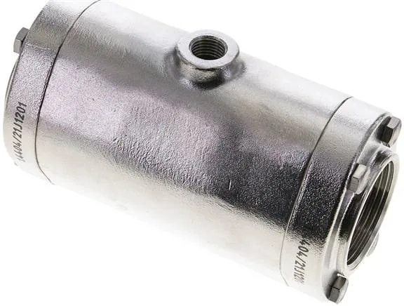 QVMC 114 ES-AB, Pneumatický hadicový ventil, G 1-1/4", Nerezová ocel