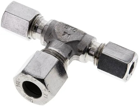 TR 6/10/6 L ES, Šroubení T s redukovaným výstupem