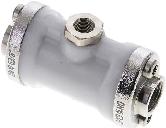 QVMC 38-AB, Pneumatický hadicový ventil, G 3/8", hliník