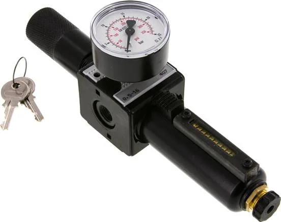 FR 14-16 K M, Regulátor s filtrem - řada Multifix 1, 1600 l/min**