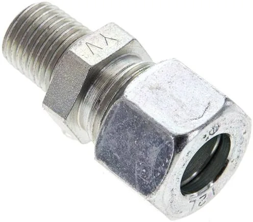 GE 12 LR 1/4 NPT, Rovná šroubení se šrouby, závit NPT