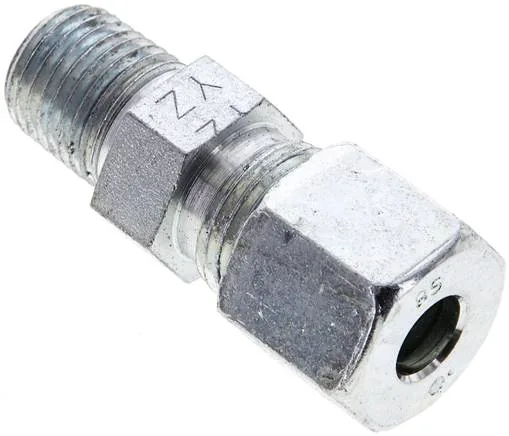 GE 8 SR NPT, Přímá šroubení k zašroubování, závit NPT