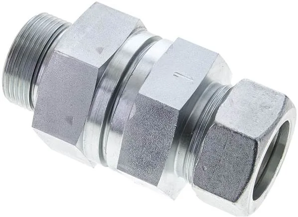 RHV 35 LR, Hydraulický zpětný ventil 35 L (M45x2)-G 1-1/4", Ocel pozinkovaná