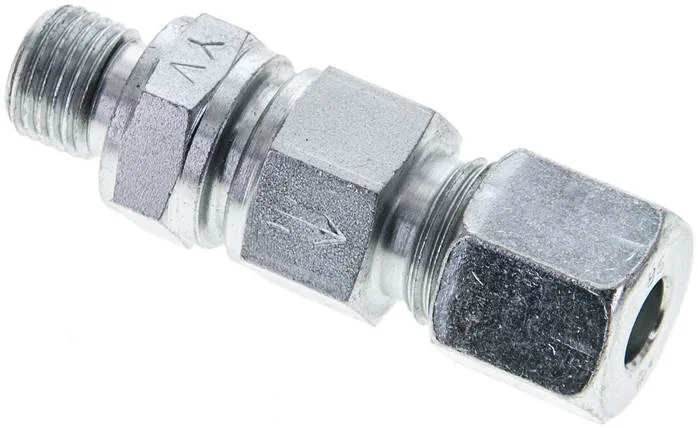 RHV 8 SR, Hydraulický zpětný ventil 8 S (M16x1,5)-G 1/4", Ocel pozinkovaná