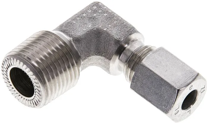WE 6 LR 3/8 ES NPT, Zásuvné šroubení L, závit NPT