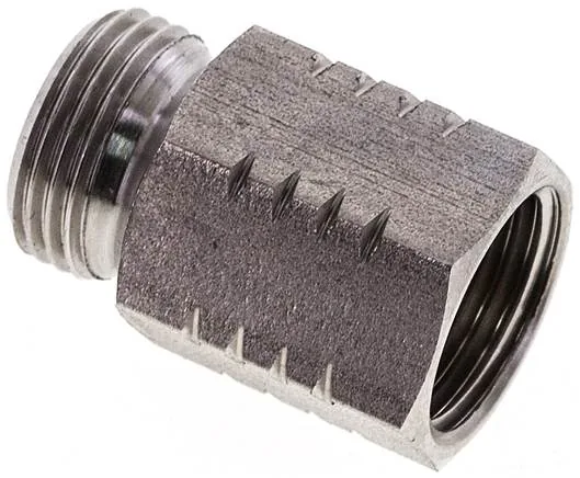 RN 38G38NPT ES, Redukční spojky se závitem G (vnější) / závit NPT, do 40 bar