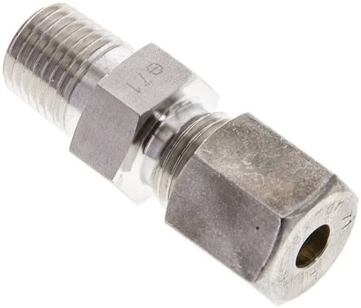 GE 6 SR NC NPT, Přímá šroubení k zašroubování, závit NPT