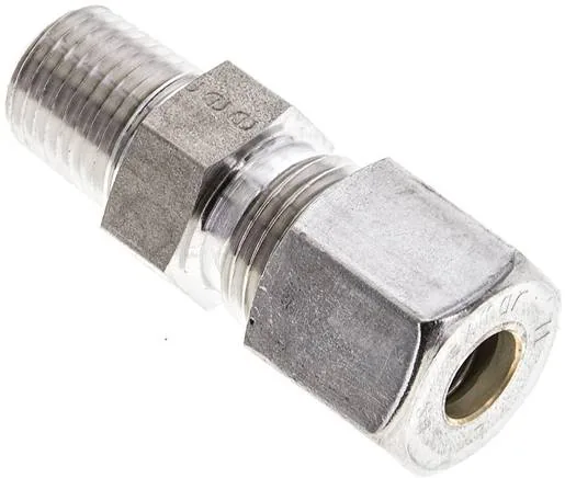 GE 8 SR NC NPT, Přímá šroubení k zašroubování, závit NPT