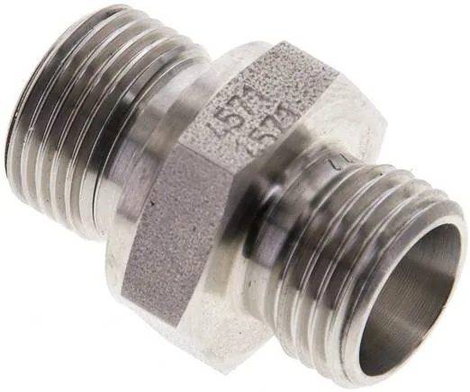 XGE 10 LR 3/8 ES ED, Rovná šroubení k našroubování elastomerového těsnění, závit G