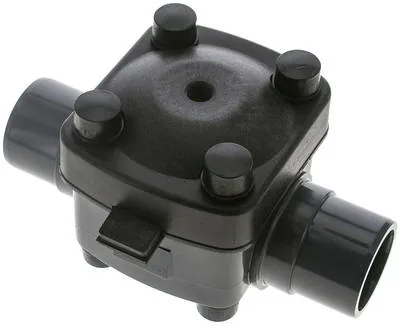 PVCMVKS 50 EPDM, Membránový ventil PVC (NO) PVC / EPDM, 50 mm Hrdlo k vlepení