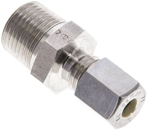 GE 6 LR 3/8 NC NPT, Přímá šroubení k zašroubování, závit NPT
