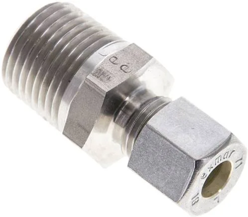 GE 8 LR 1/2 NC NPT, Přímá šroubení k zašroubování, závit NPT