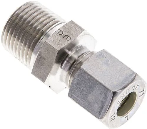 GE 8 LR 3/8 NC NPT, Přímá šroubení k zašroubování, závit NPT