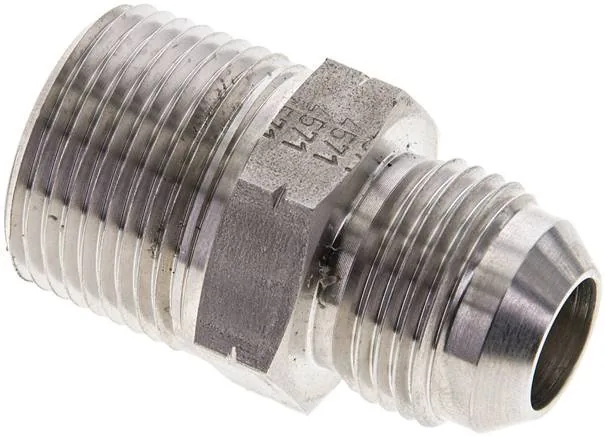 DN 34 NPT-7/8 ES, Dvojitá vsuvka se závitem NPT/závitem JIC (vnější), do 310 barr