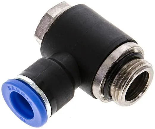 IQSLV 3810 G, Úhlová nástrčná spojka G 3/8"-10 mm, IQS standard