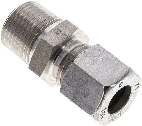GE 10 LR 3/8 ES NPT, Přímá šroubení k zašroubování, závit NPT