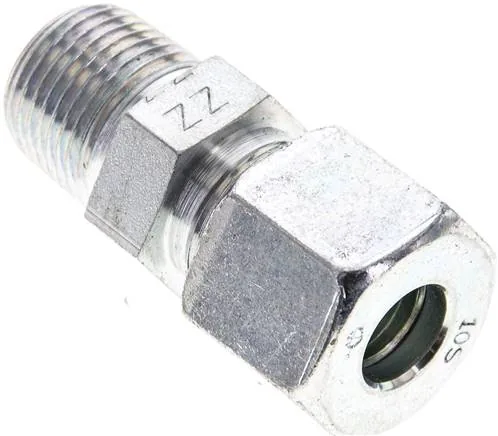 GE 10 SR NPT, Přímá šroubení k zašroubování, závit NPT