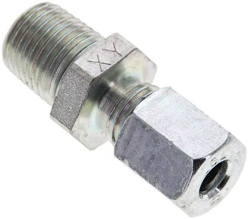 GE 6 LR 1/4 NPT, Rovná šroubení se šrouby, závit NPT