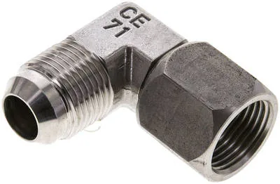 WE 7/8 JIC ES, Úhlové šroubení 90° se závitem JIC (vnitřní/vnější), do 310 bar